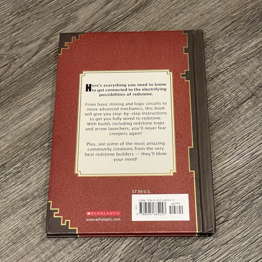 Minecraft Handbook Complete Set 4 Hardcover Mojang Scholastic Redstone‎ Combat - Picture 11 of 11